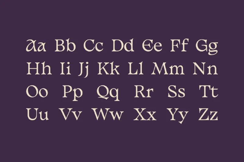 فونت Basteleur – Free Old-Style Book Font — تصویر ۳