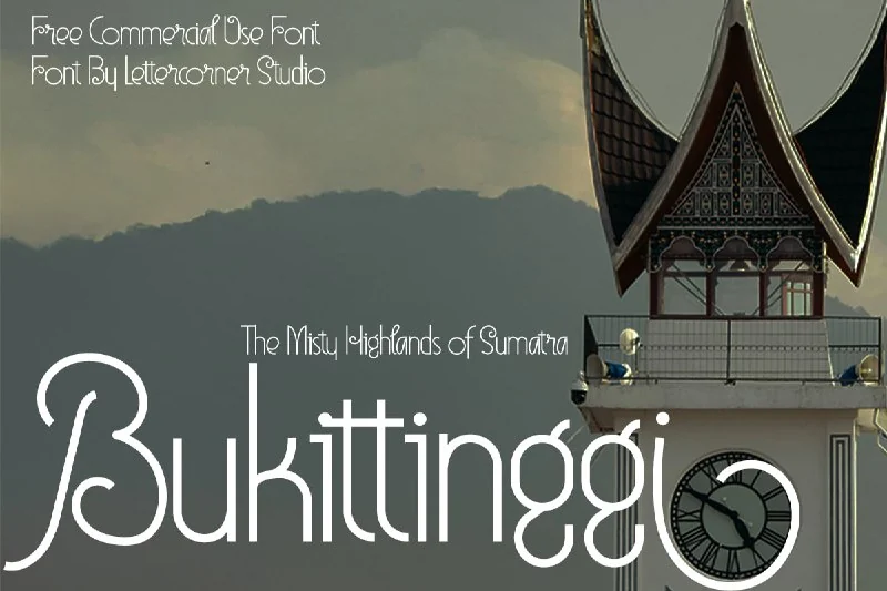 فونت Bukittinggi — تصویر ۱