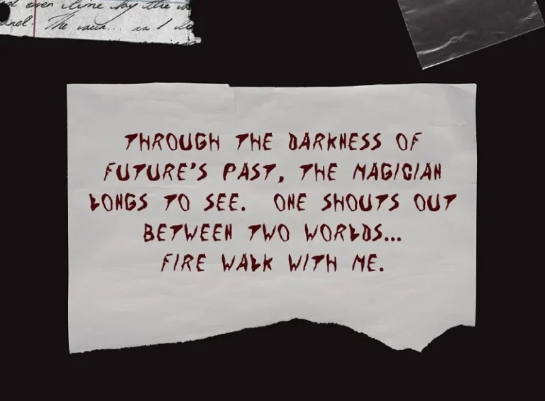 فونت Fire Walk With Me — تصویر ۲