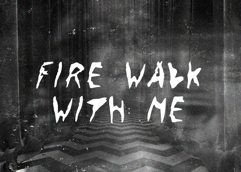 فونت Fire Walk With Me — تصویر ۱