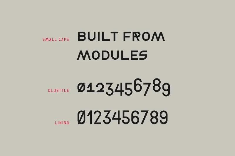 فونت Format 1452 – Free DIN Industrial Font — تصویر ۳