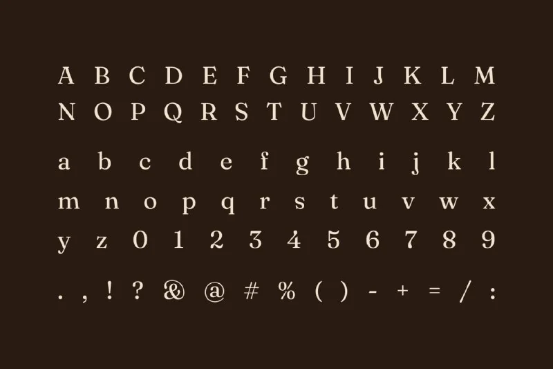 فونت Fraunces – Free Display Serif — تصویر ۳