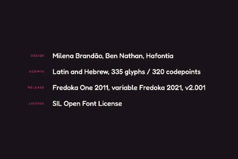 فونت Fredoka One – Chunky Sans — تصویر ۲