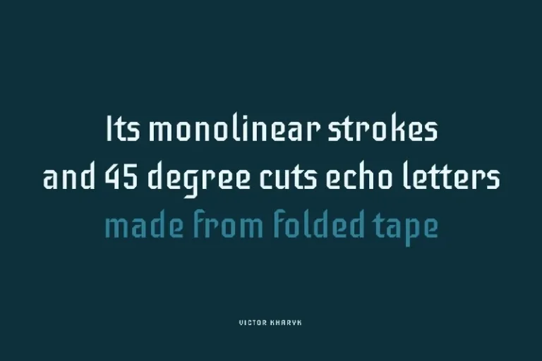 فونت Iceberg – Free Modular Grotesque Font — تصویر ۲