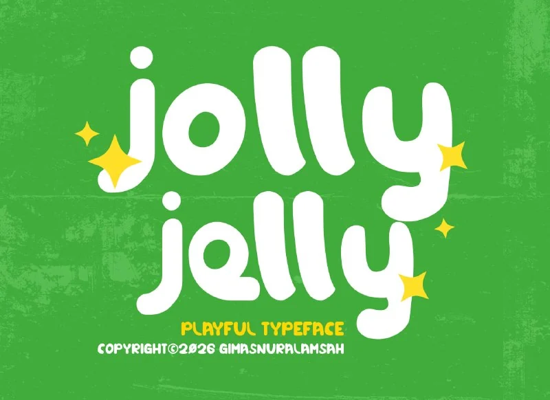 فونت jollyjelly — تصویر ۱