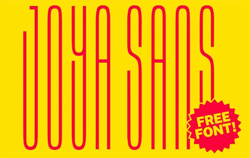 فونت Joya Sans — تصویر ۱