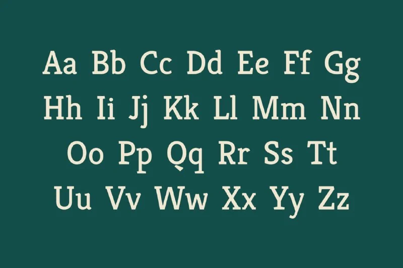 فونت Kreon Free Font — تصویر ۴