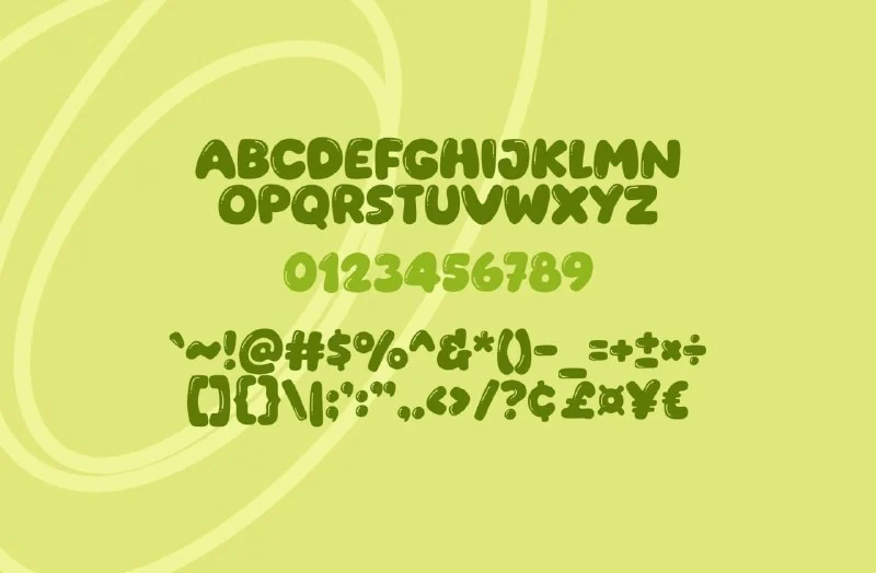 فونت Matcha World — تصویر ۴