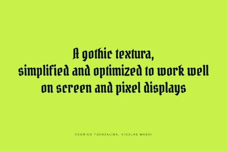 فونت Pirata One – Free Gothic Tattoo Font — تصویر ۲