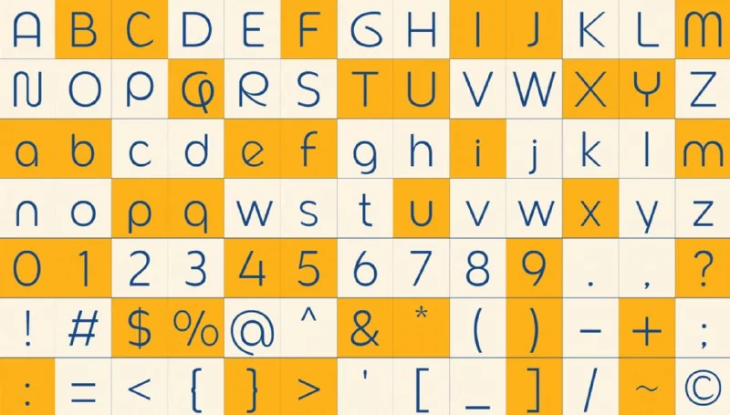 فونت Rondira-Medium — تصویر ۴