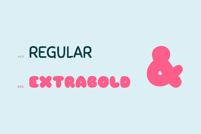 فونت Sniglet — تصویر ۲
