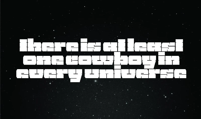 فونت Space Cowboy — تصویر ۲