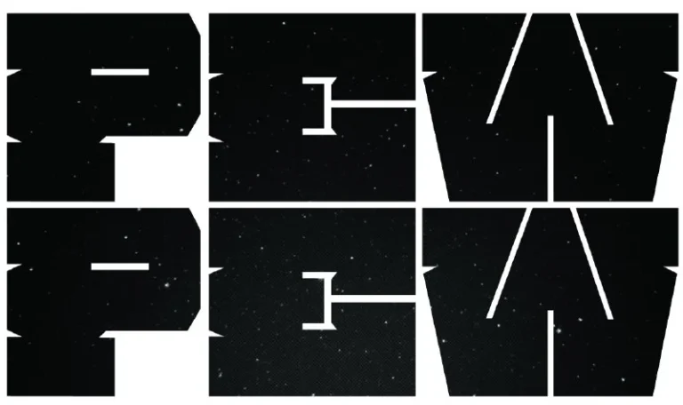 فونت Space Cowboy — تصویر ۳