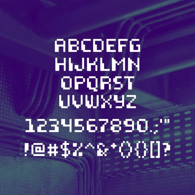 فونت Space Rabbit — تصویر ۴