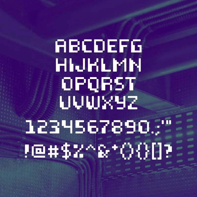 فونت Space Rabbit — تصویر ۴