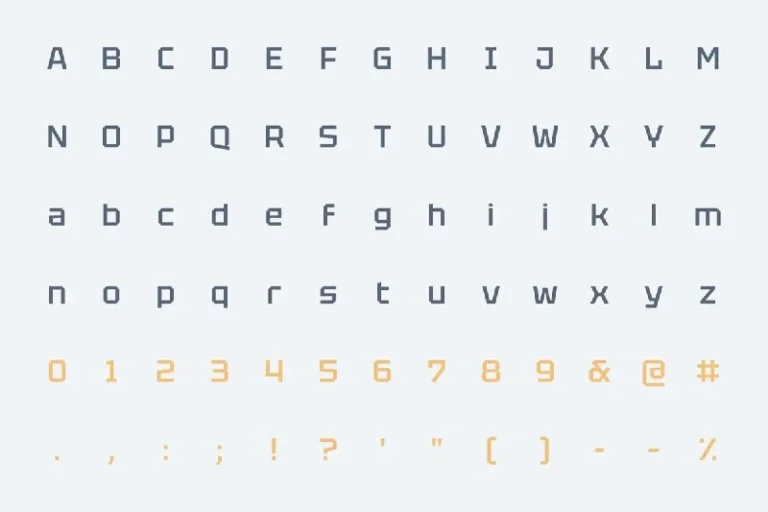 فونت Tektur — تصویر ۳