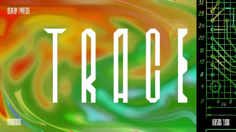 فونت Trace — تصویر ۱