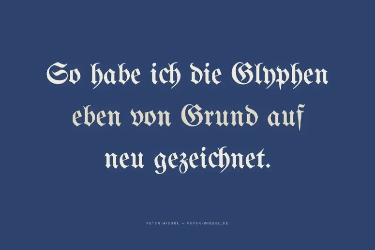فونت Unifraktur Maguntia — Gothic Font — تصویر ۳